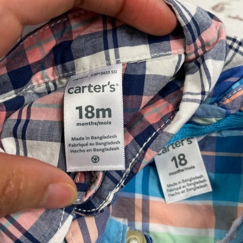 Carters size 18m